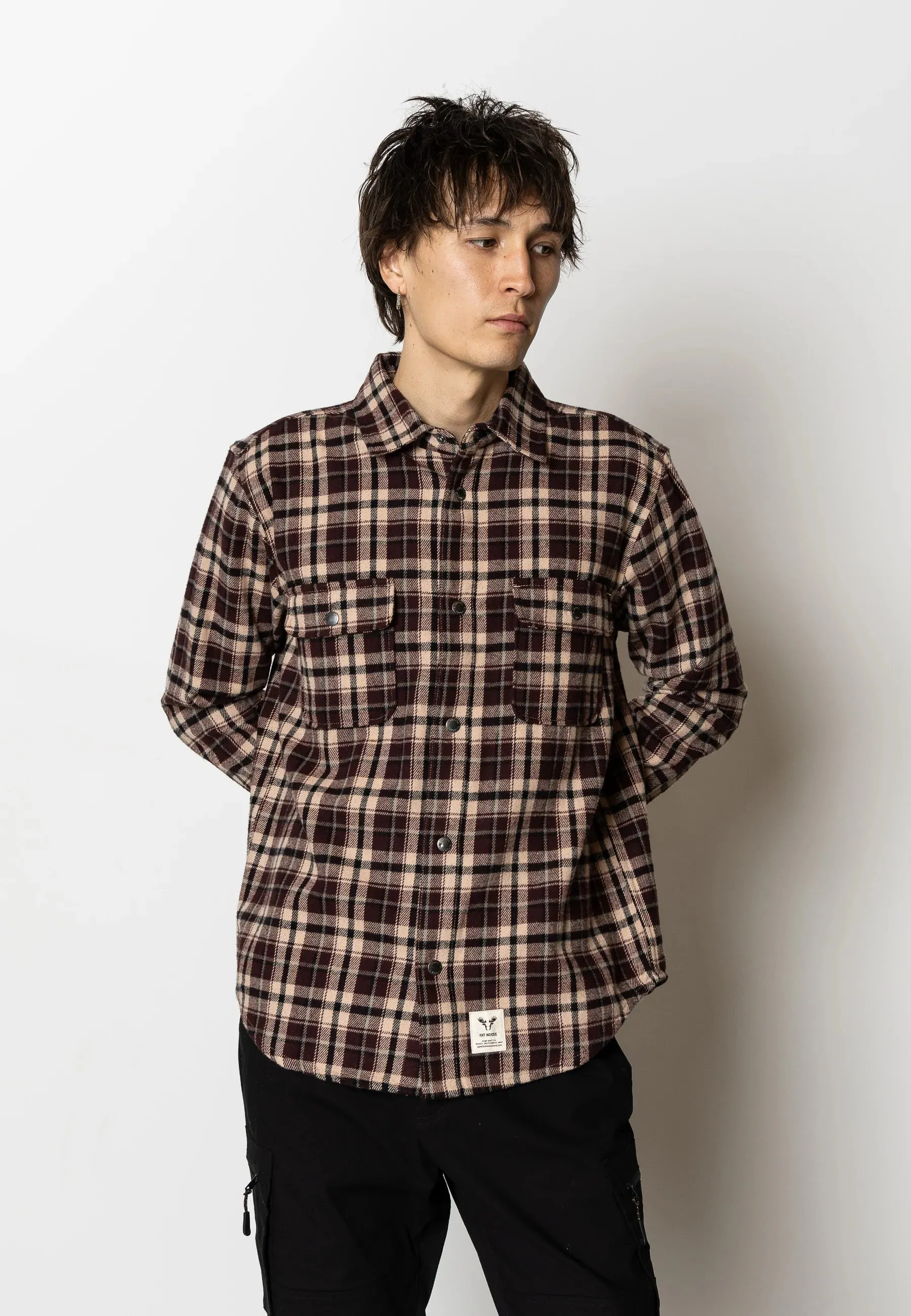 Camicia Flanella Adrian Cotton Check Shirt