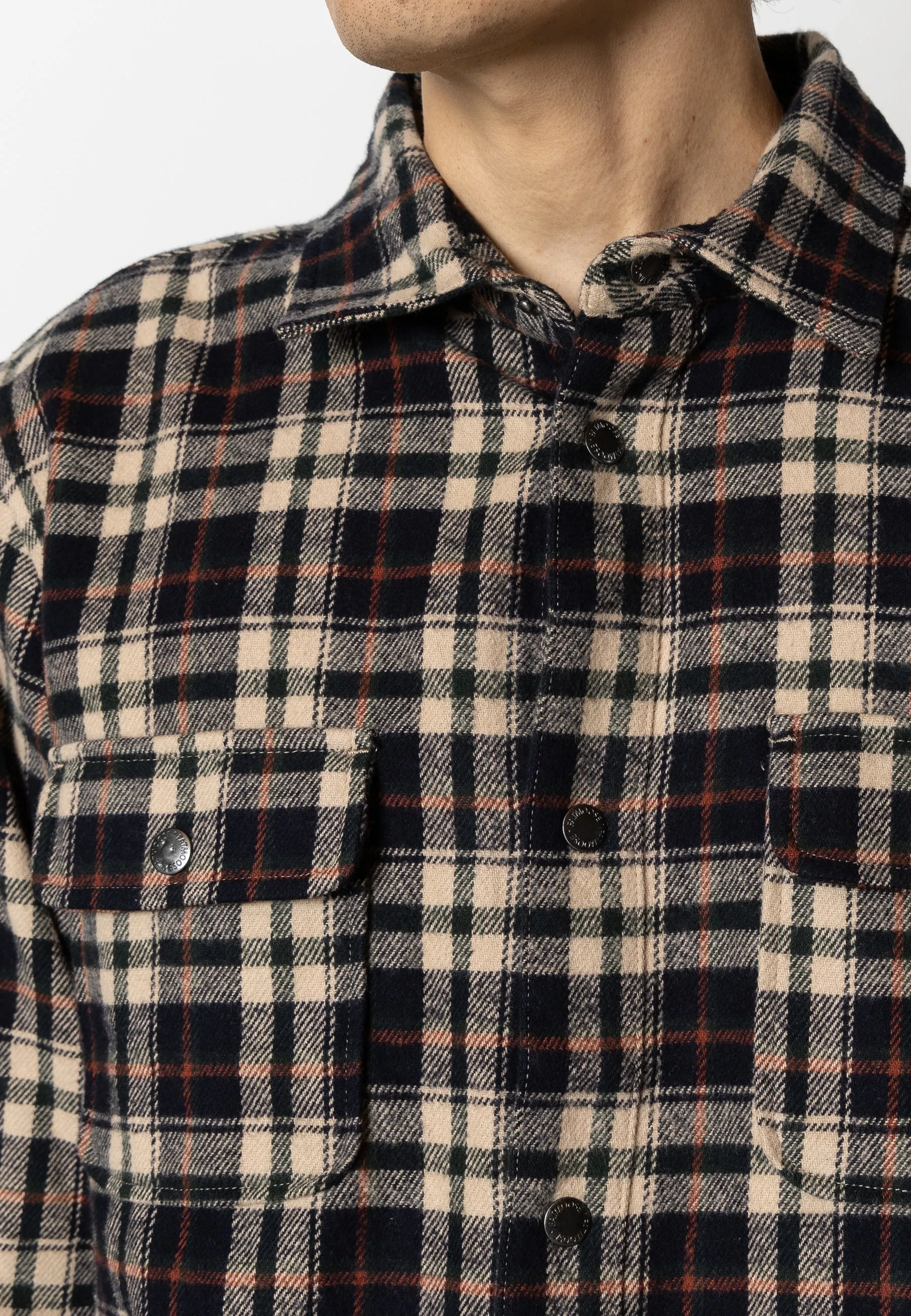 Camicia Flanella Adrian Cotton Check Shirt