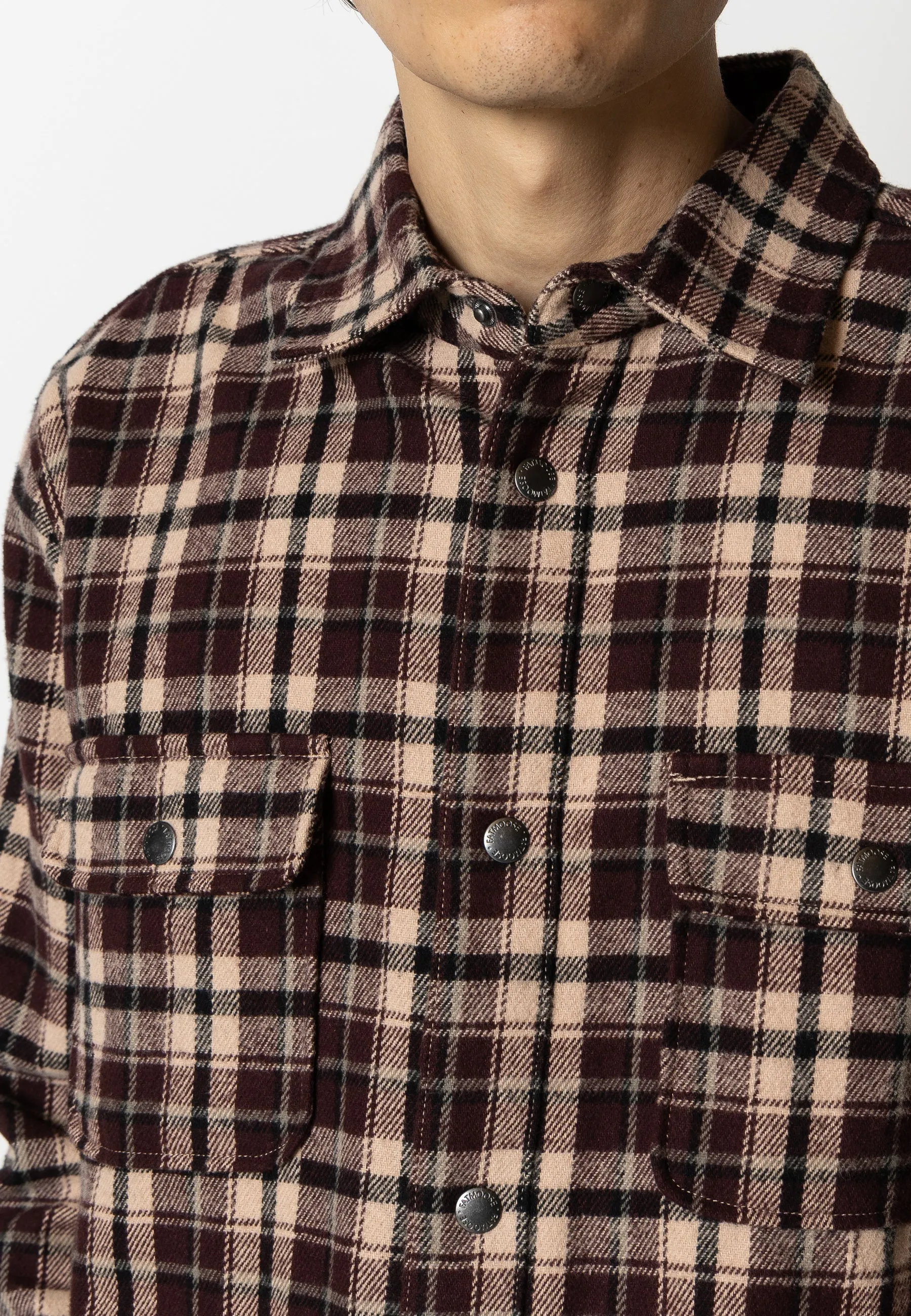 Camicia Flanella Adrian Cotton Check Shirt