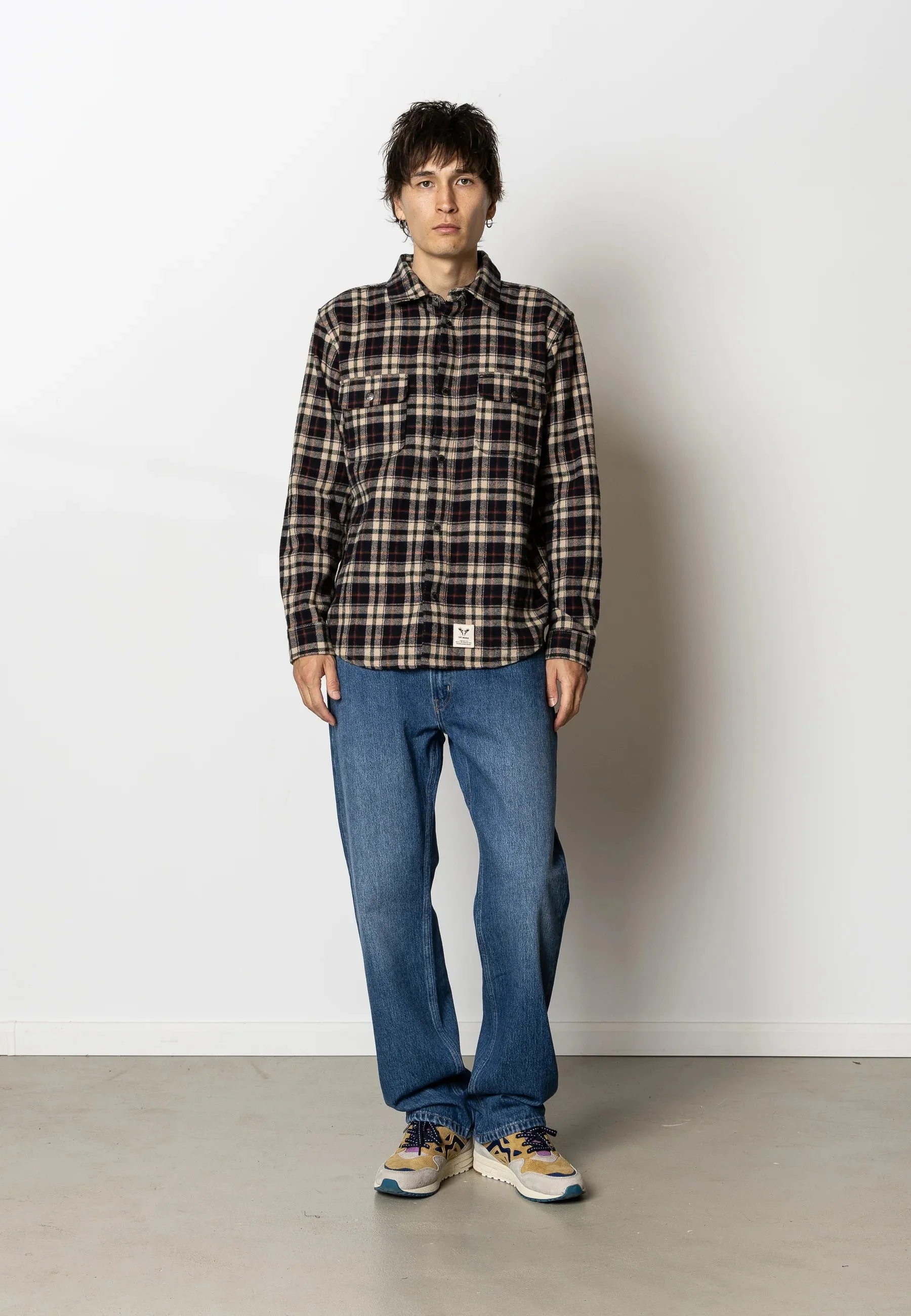 Camicia Flanella Adrian Cotton Check Shirt