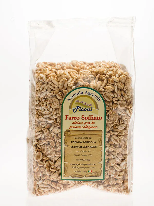 Farro Soffiato dell'Appennino al naturale – 150 gr