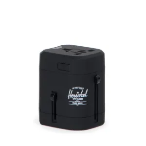 Herschel Travel Adapter Black