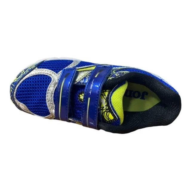 Joma children's trainers with Jet 605 blue silver strap