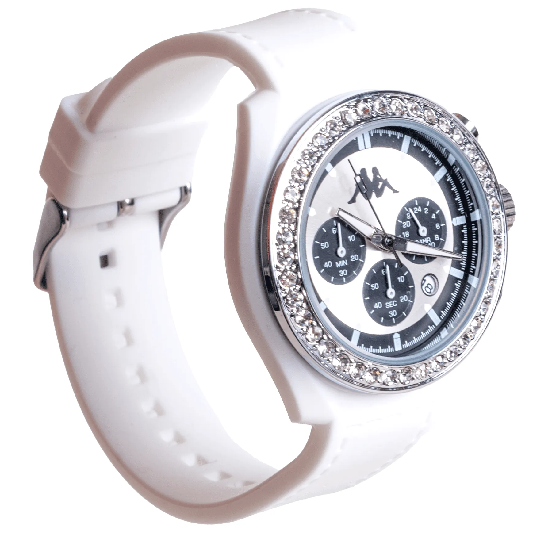 Kappa Rush Gems 36mm Bianco