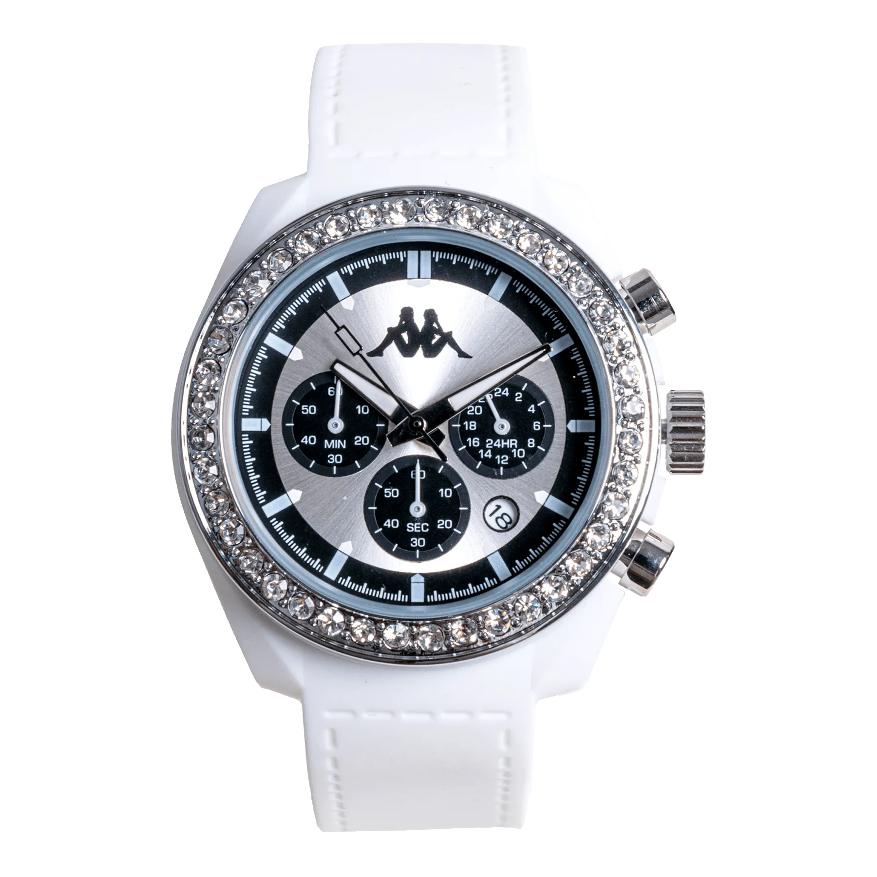 Kappa Rush Gems 36mm Bianco