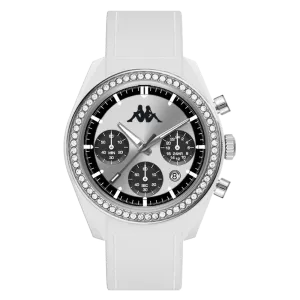 Kappa Rush Gems 36mm Bianco