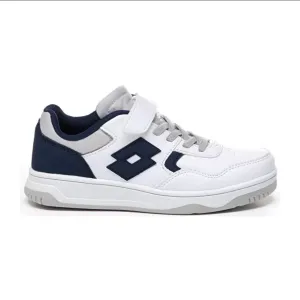 Lotto Tracer CL SL T6736 white blue children's tennis shoe