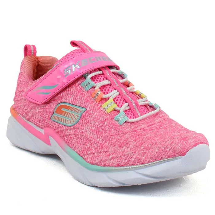 Skechers sneakers for girls Swirly Girl Shimmer Time 81703L PKMT pink