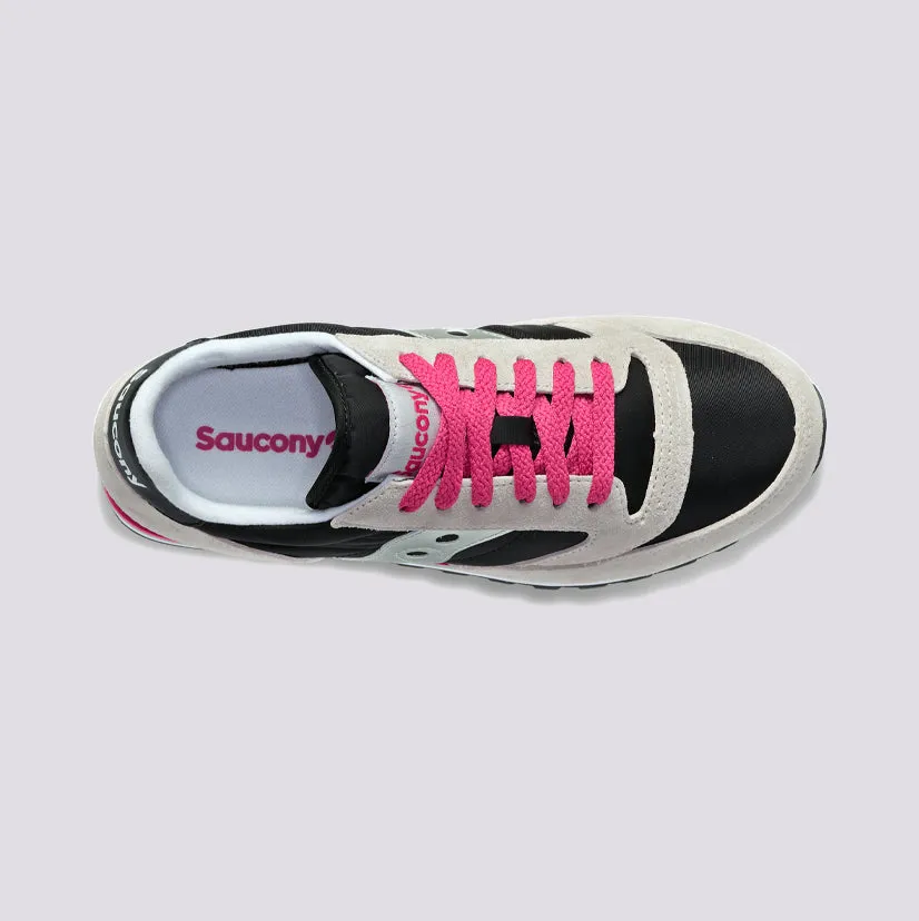 SNEAKERS SAUCONY JAZZ TRIPLE BLACK GREY PINK