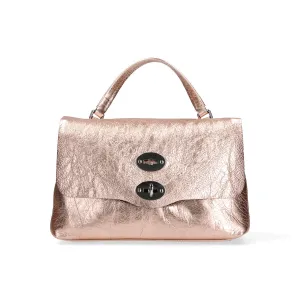 Zanellato borsa postina cortina rose gold S